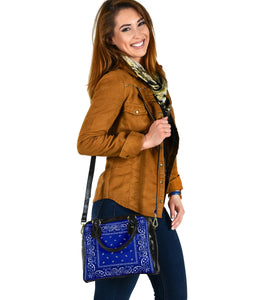 Crip Blue Shoulder Handbag