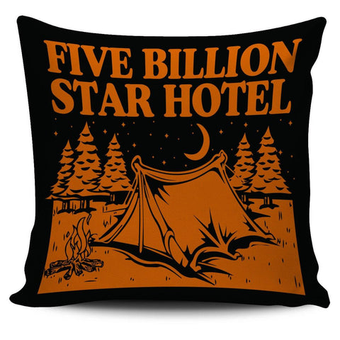 Image of Five Billion Star Hotel 18" Pillow-Cover - Spicy Prints