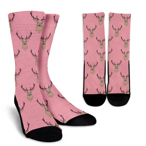 Chaussettes - Cerf Rose