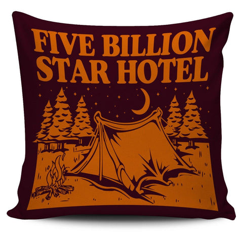 Image of Five Billion Star Hotel 18" Pillow-Cover - Spicy Prints