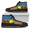 Setting Sun Horse Women's High Top