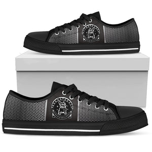 French bulldog Women's Low Top Shoe