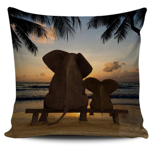 Elephants 18" Pillow Cover - Spicy Prints