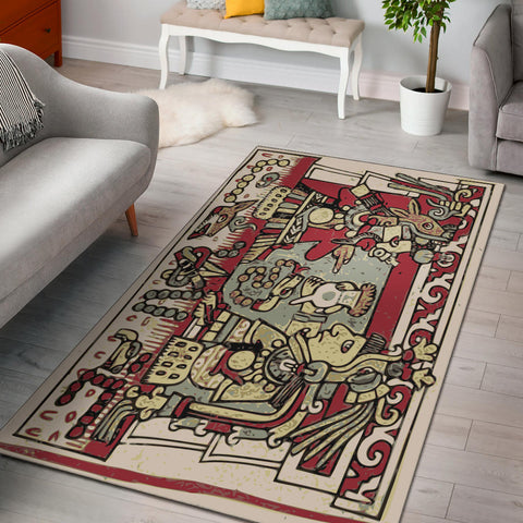 Image of Aztec Village Area Rug