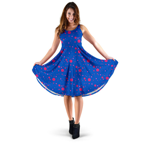 Image of Pink and Blue State of Mind Women's Dress