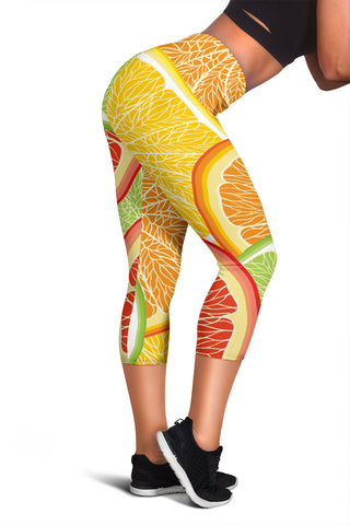 Image of Citrus Slice Women's Capris