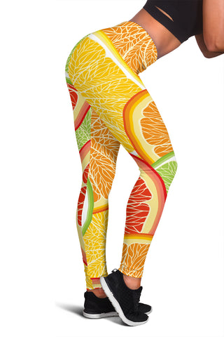 Image of Citrus Slice Women's Leggings