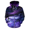 NP Purple Universe Zip Hoodie