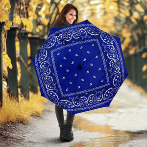 Crip Blue Bandana Style Umbrella
