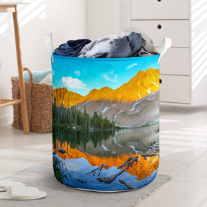 Wilderness Laundry Basket - White Cloud Wilderness Idaho