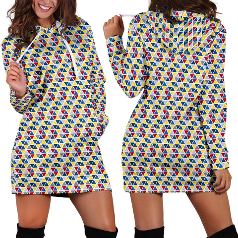 Image of Hoodie Dress Multi-color