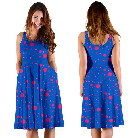 Image of Pink and Blue State of Mind Women's Dress