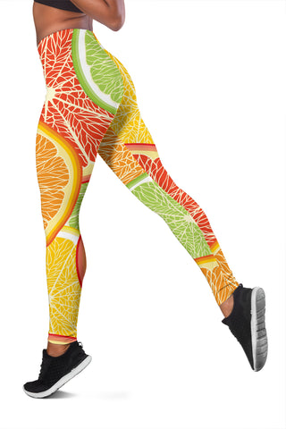 Image of Citrus Slice Women's Leggings