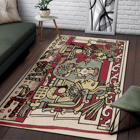 Image of Aztec Village Area Rug