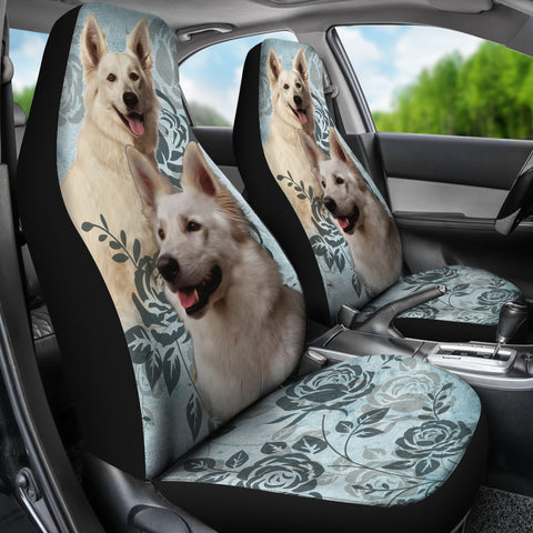 Image of Berger Blanc Suisse Car Seat Covers (Set of 2)