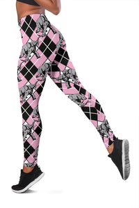 Elephant Argyle Leggings