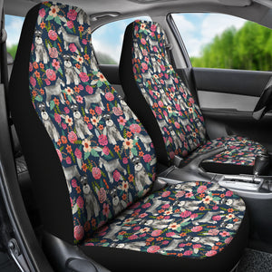 Schnauzer Car Seat Covers (Set of 2)