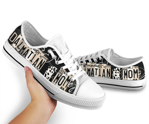 Image of Dalmatian Mom Low Top Shoes