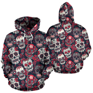 Skull Lovers All Over Hoodie