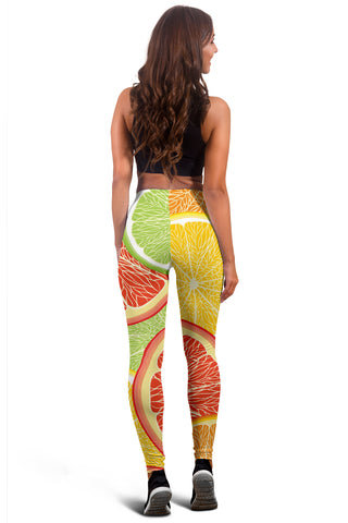 Image of Citrus Slice Women's Leggings