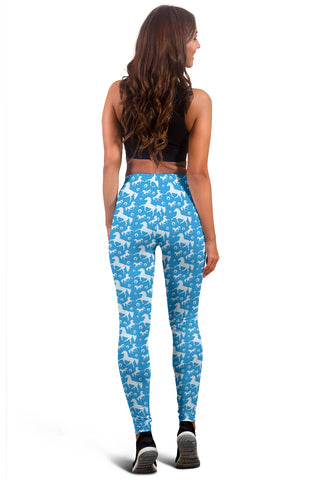 Image of Blue Horse Leggings