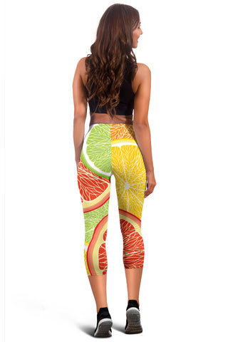 Image of Citrus Slice Women's Capris