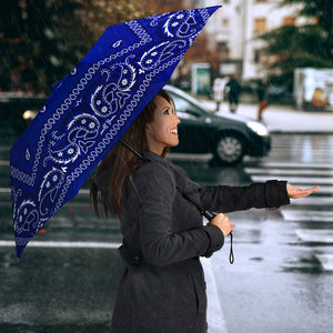 Crip Blue Bandana Style Umbrella