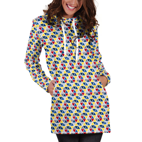 Image of Hoodie Dress Multi-color