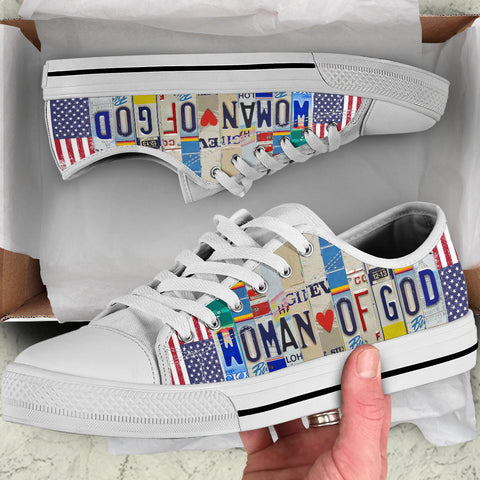 Image of Woman of God Low-Top Shoe