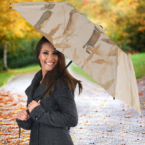 Image of Bamboo umbrella in browns
