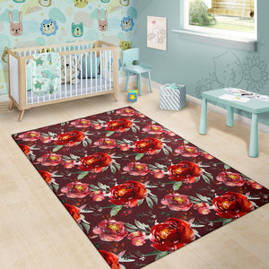 Royal Rose Garden Area Rug