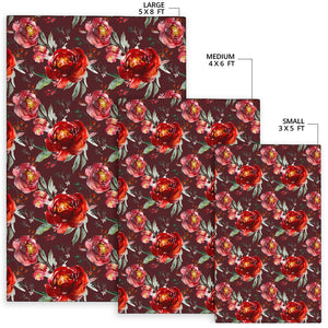 Royal Rose Garden Area Rug