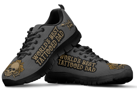 Image of Tattooed Dad Sneakers - Spicy Prints